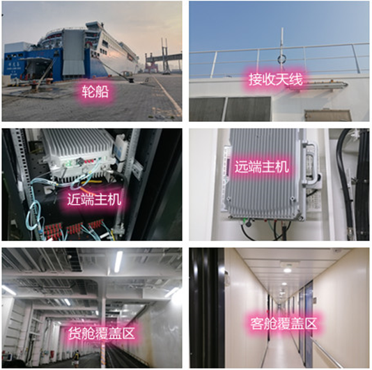  老边海上游轮轮船渔船覆盖案例